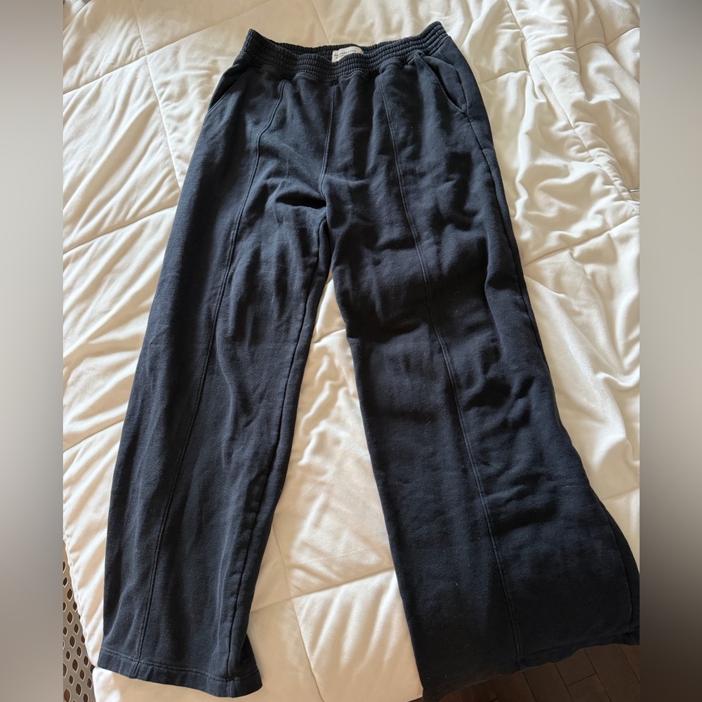 Abercrombie & Fitch Women’s Black Fleece Bottoms